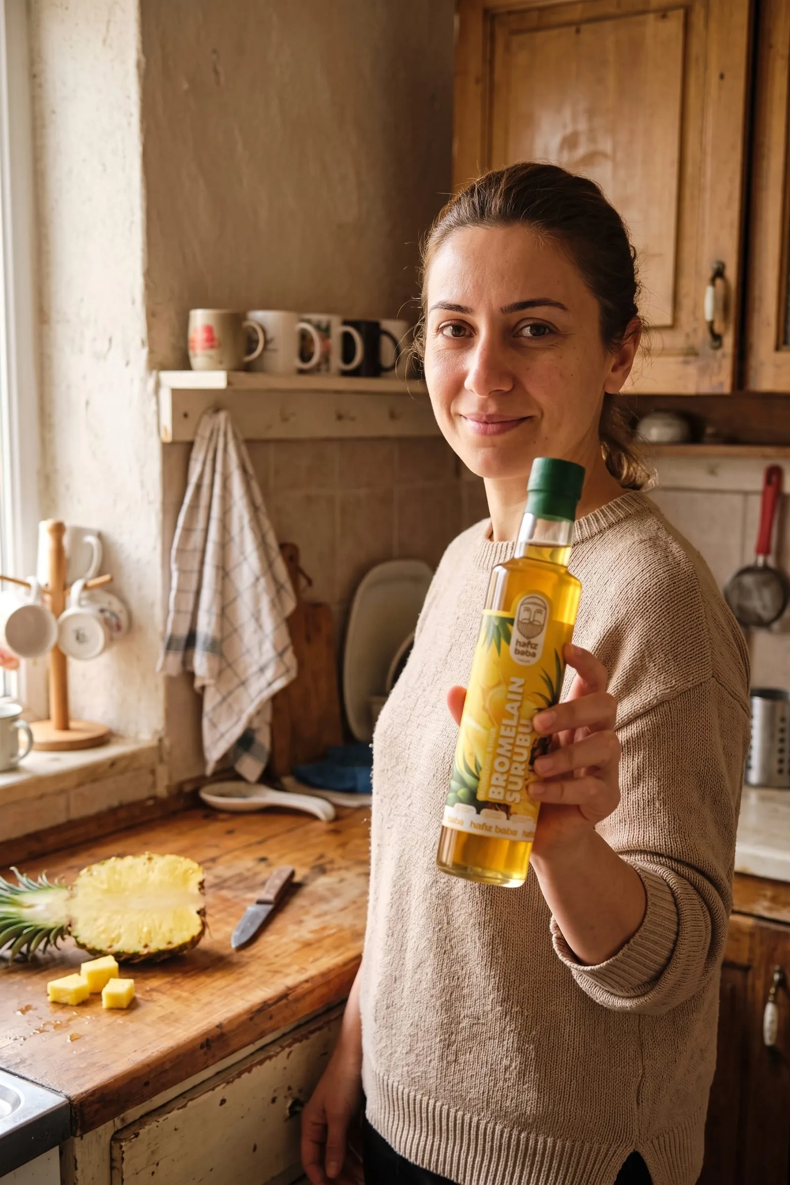 Hafızbaba Bromelain Şurubu
